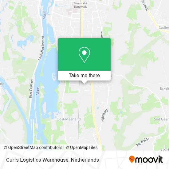 Curfs Logistics Warehouse Karte