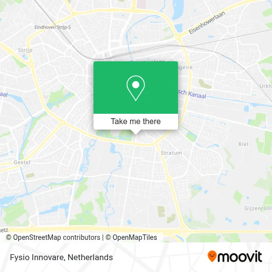 Fysio Innovare map