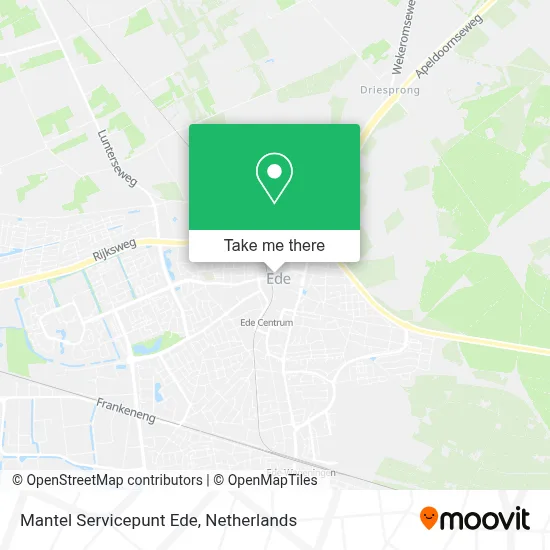 Mantel Servicepunt Ede map