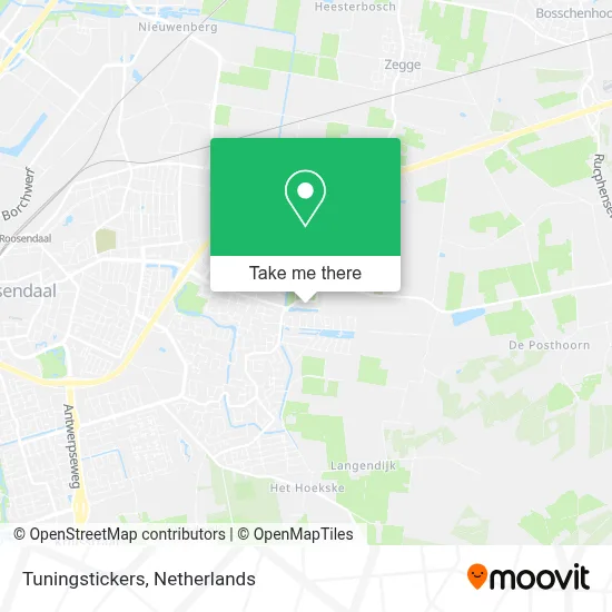 Tuningstickers map