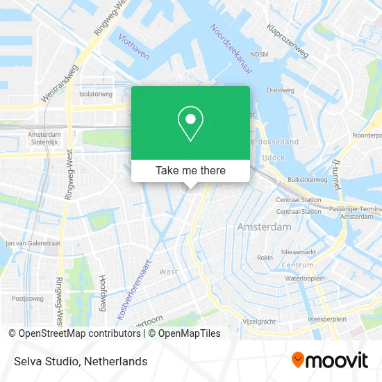 Studio Selva map