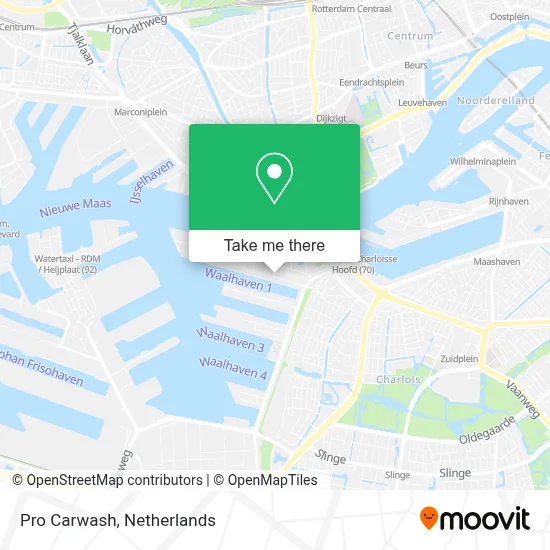 Pro Carwash map