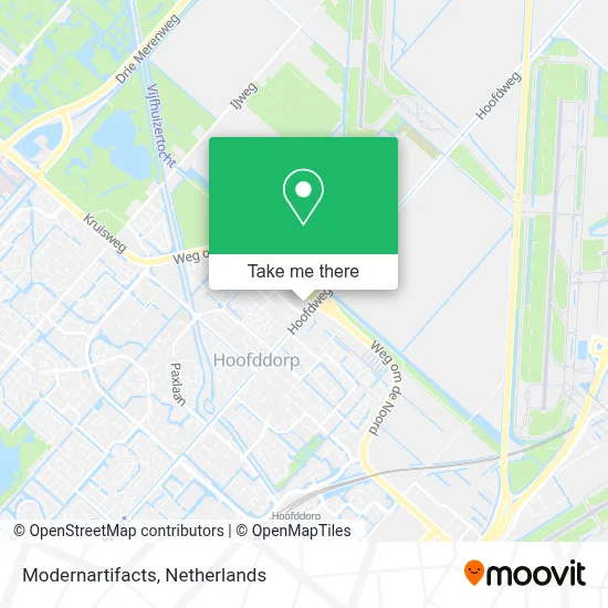 Modernartifacts map