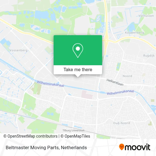 Beltmaster Moving Parts map