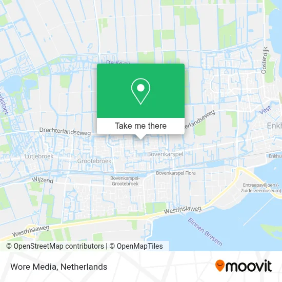 Wore Media map