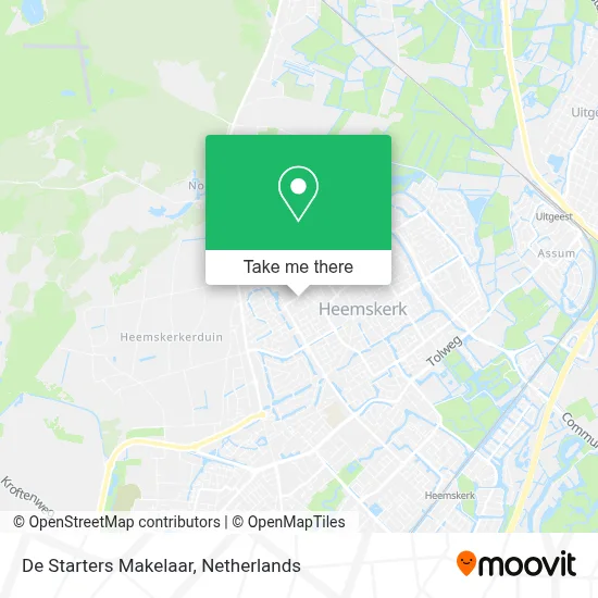 De Starters Makelaar map