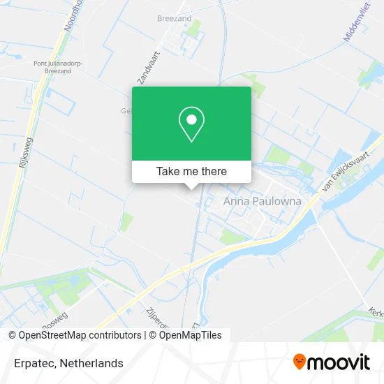 Erpatec map