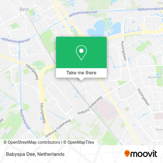 Babyspa Dee map