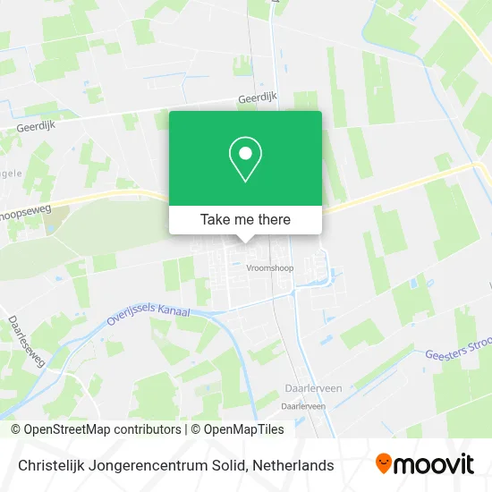 Christelijk Jongerencentrum Solid map