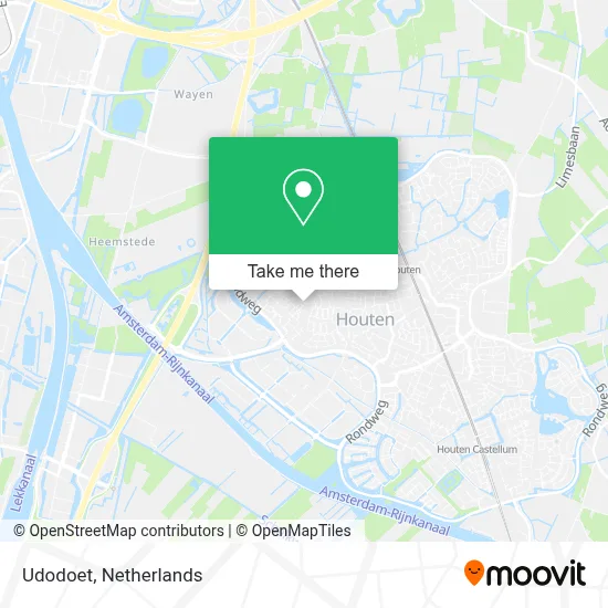 Udodoet map