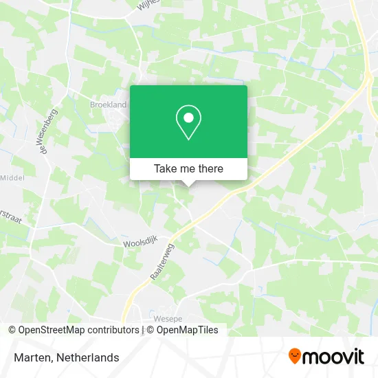 Marten map