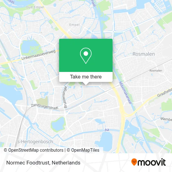 Normec Foodtrust map