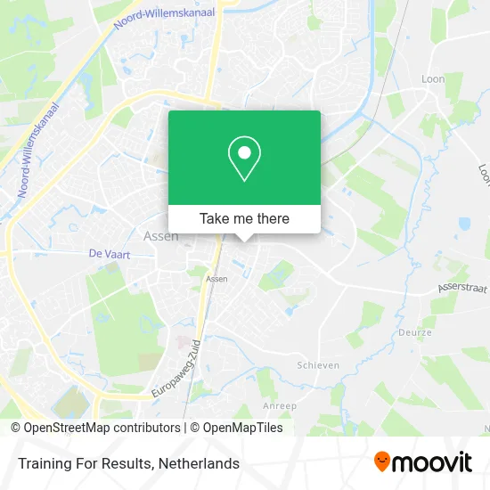 Training For Results map