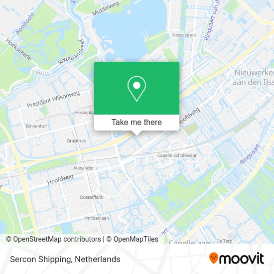 Sercon Shipping map