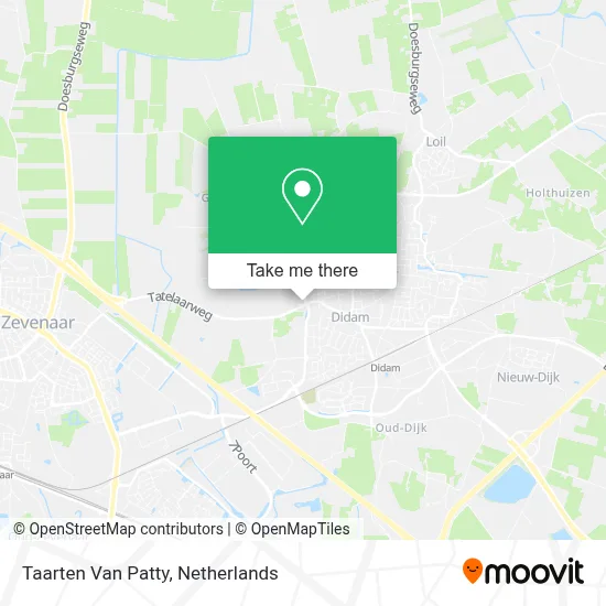 Taarten Van Patty map
