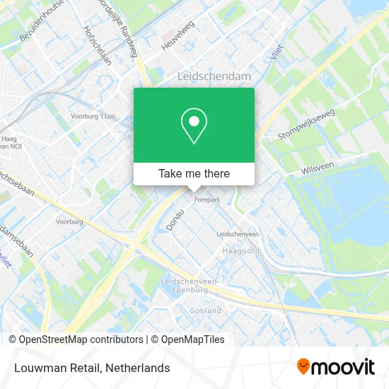Louwman Retail map