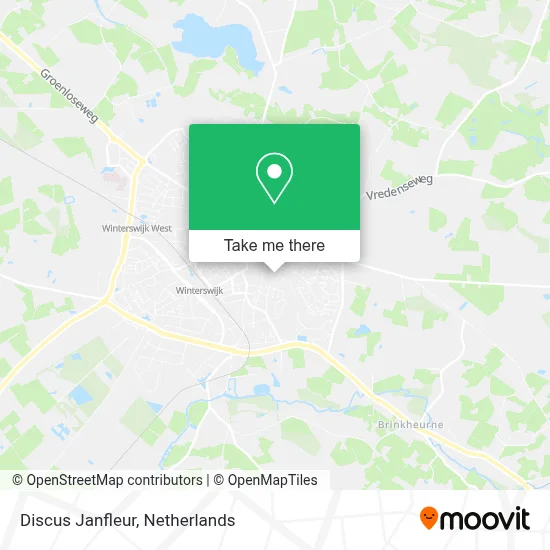 Discus Janfleur map