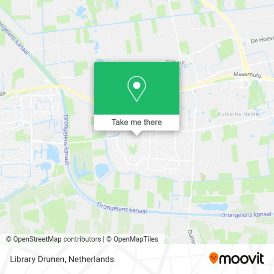 Library Drunen map