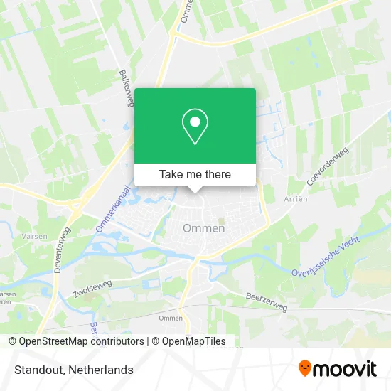 Standout map