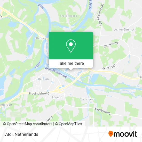 Aldi map