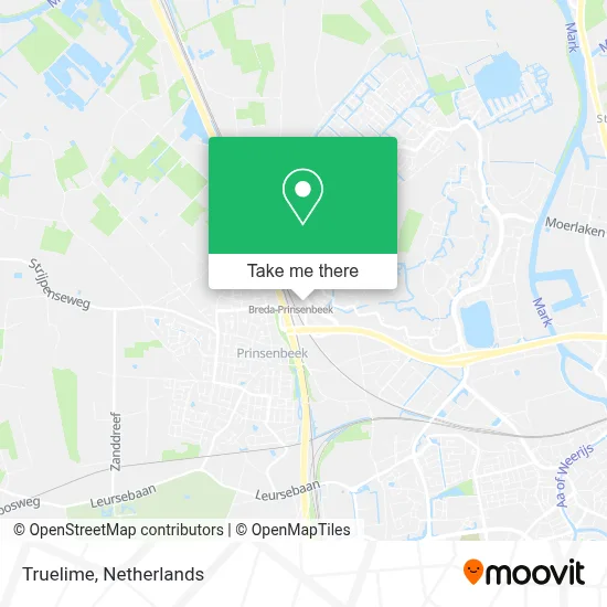 Truelime map