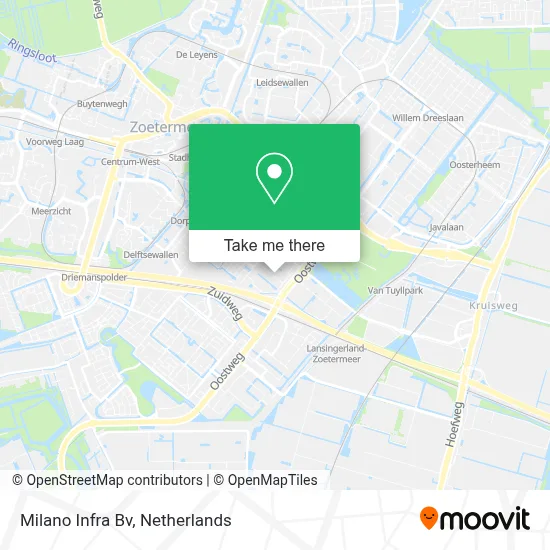 Milano Infra Bv map