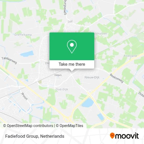 Fadiefood Group map