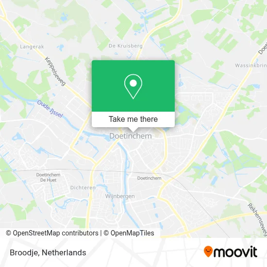 Broodje map