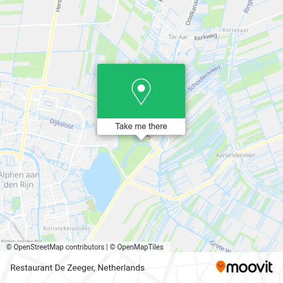 Restaurant De Zeeger map