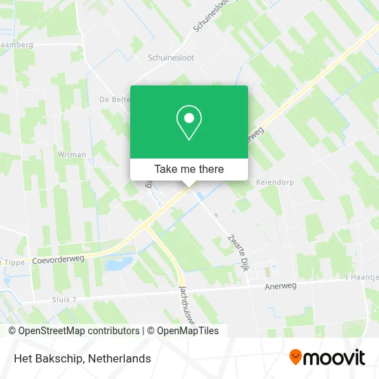 Het Bakschip map