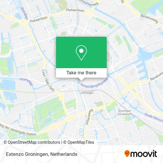 Extenzo Groningen map