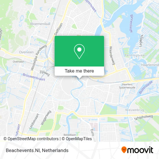 Beachevents.Nl map