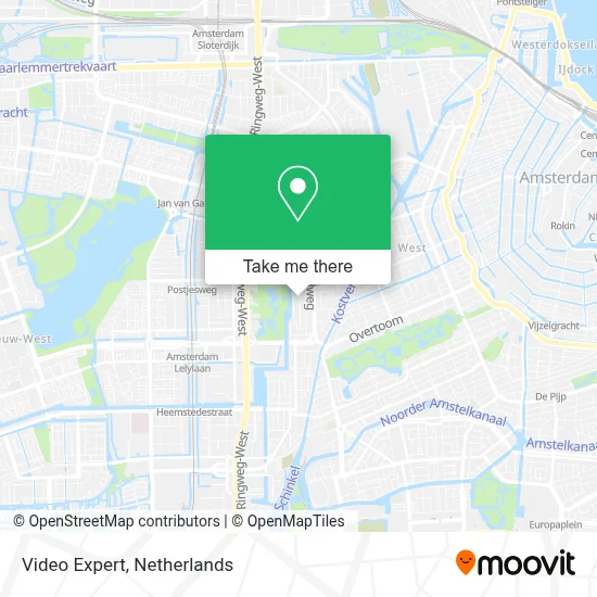 Video Expert map