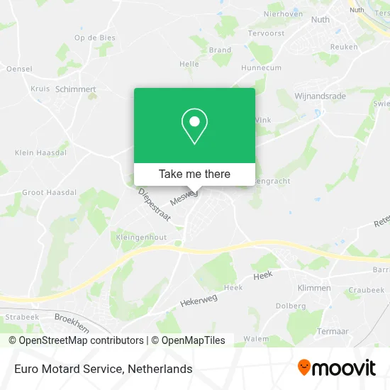 Euro Motard Service map