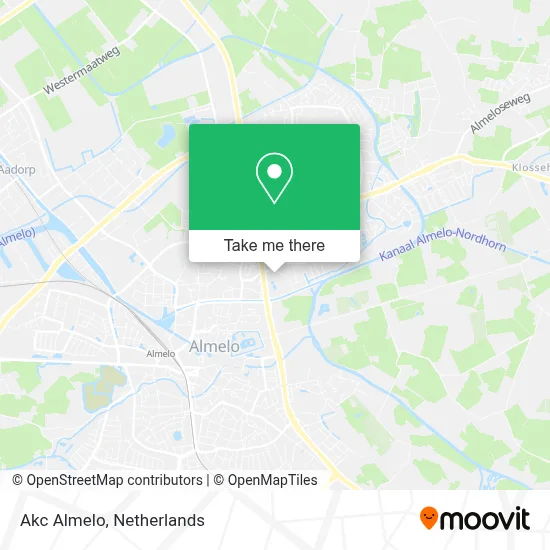 Akc Almelo map