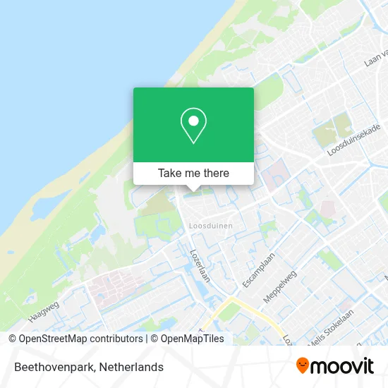 Beethovenpark map