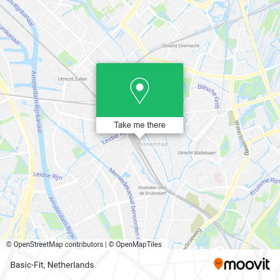 Basic-Fit map