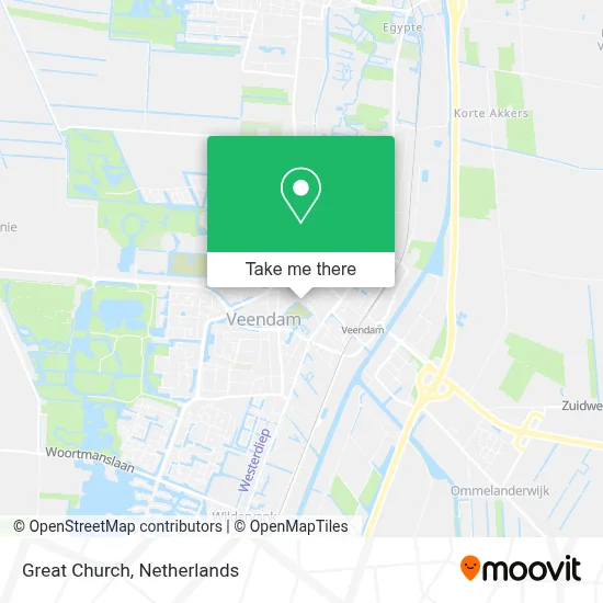 Grote Kerk map