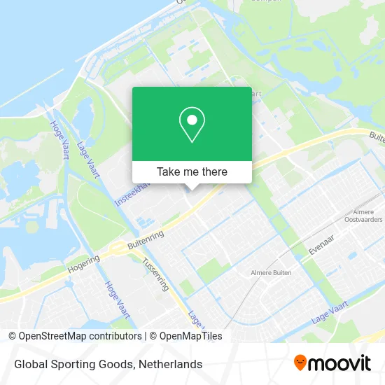 Global Sporting Goods map
