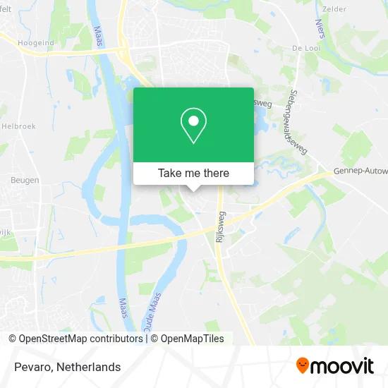 Pevaro map