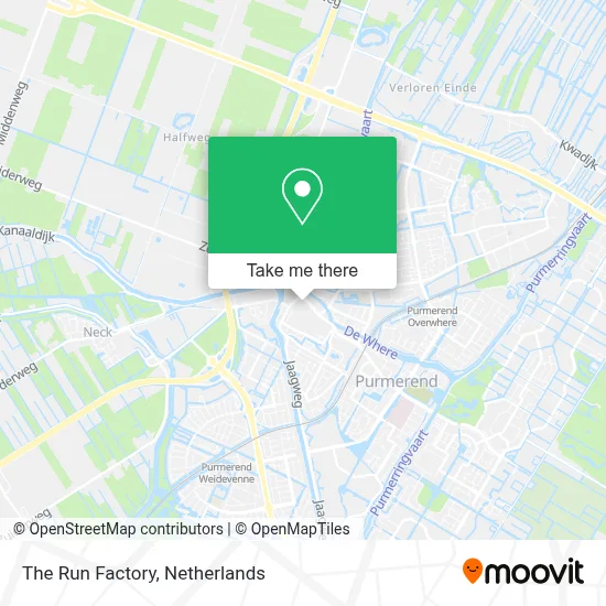 The Run Factory map