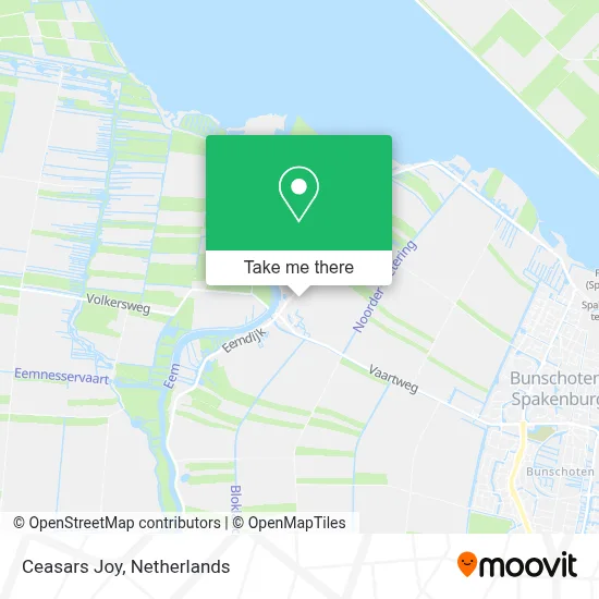 Ceasars Joy map