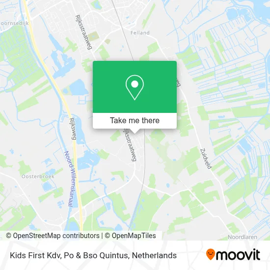 Kids First Kdv, Po & Bso Quintus map