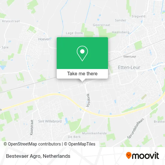Bestevaer Agro map