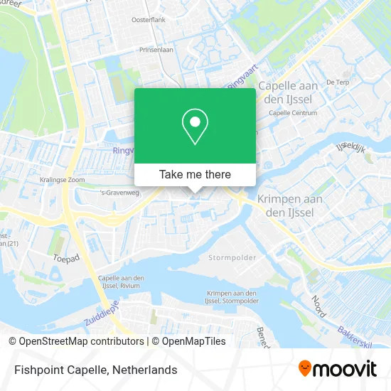 Fishpoint Capelle map