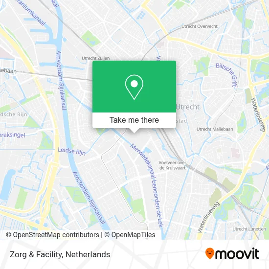 Zorg & Facility map