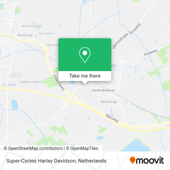 Super-Cycles Harley Davidson map