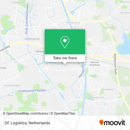 Df Logistics map