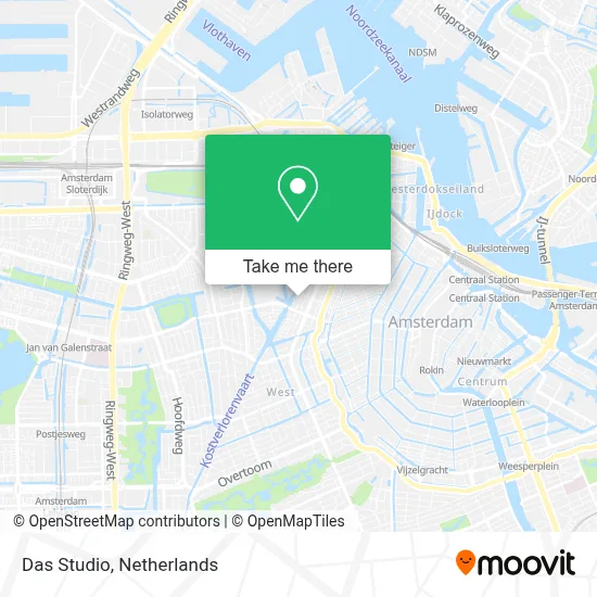Das Studio map