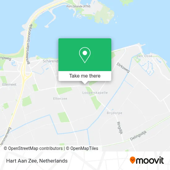 Hart Aan Zee map